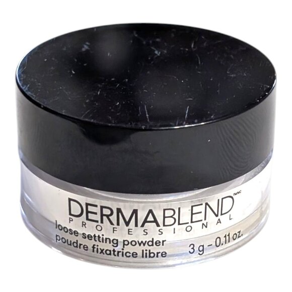Dermablend Loose Setting Powder Original Translucent Travel .11oz 3g New Sealed - Picture 1 of 7